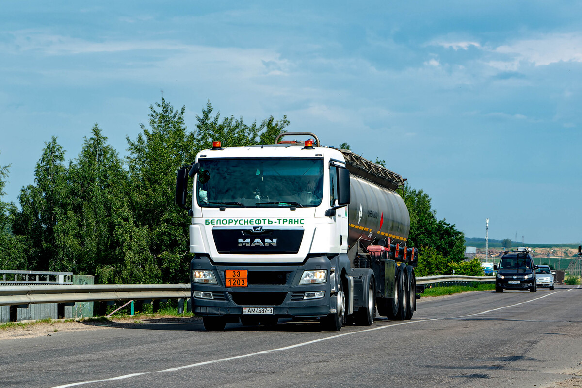 Гомельская область, № АМ 4687-3 — MAN TGX ('2007) (общая модель)