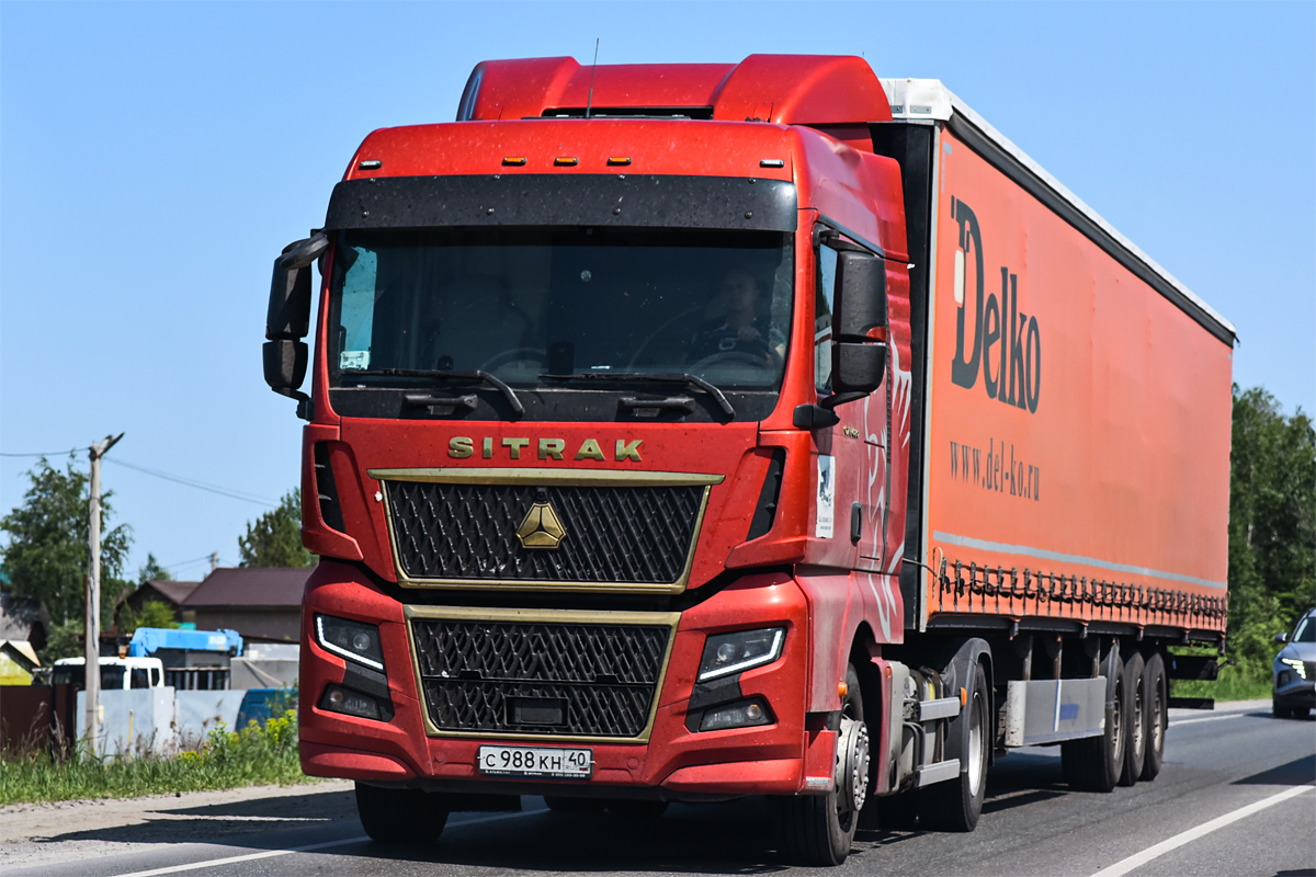 Татарстан, № С 988 КН 40 — Sitrak C7H ZZ4186 MAX