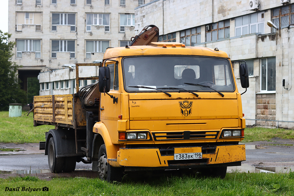 Санкт-Петербург, № Т 383 ВК 198 — КамАЗ-4308 (общая модель)