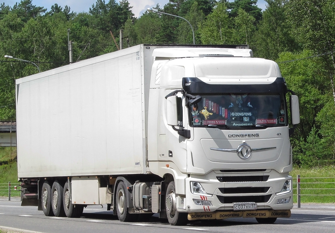 Орловская область, № С 037 КН 57 — Dongfeng GX DFH4180