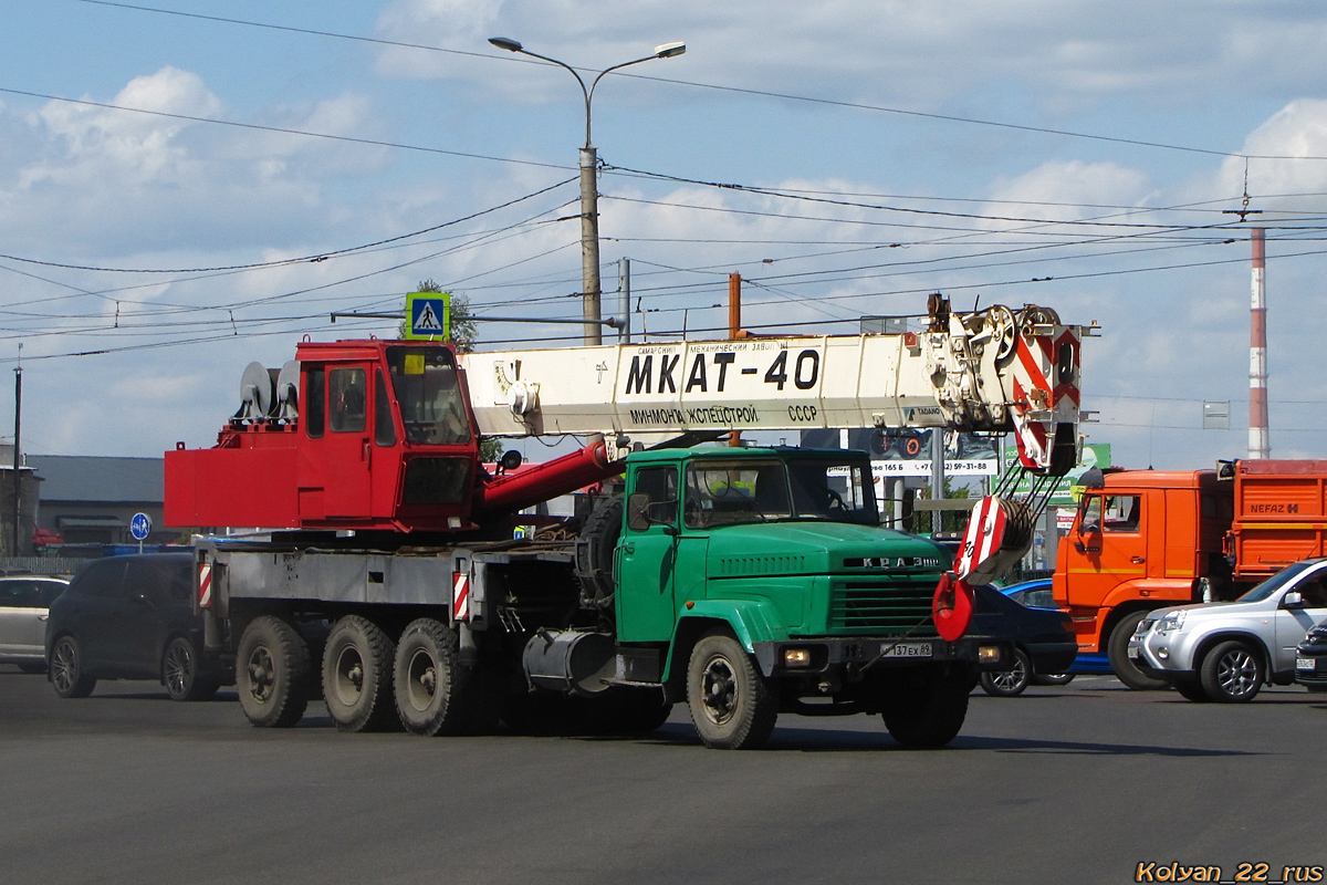 Алтайский край, № Р 137 ЕХ 89 — КрАЗ-250К