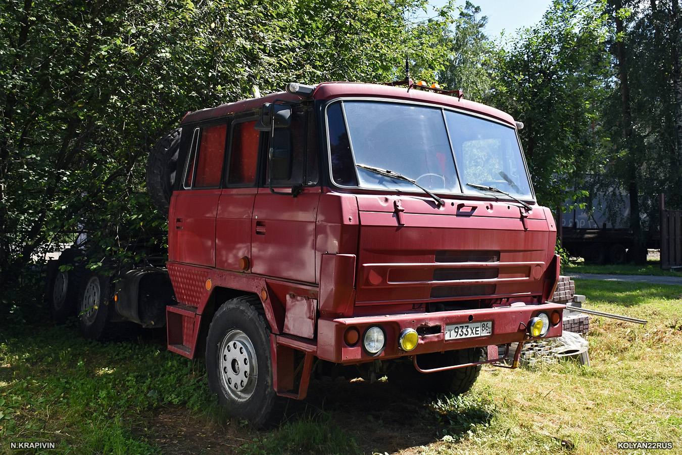 Алтай, № Т 933 ХЕ 86 — Tatra 815 PR