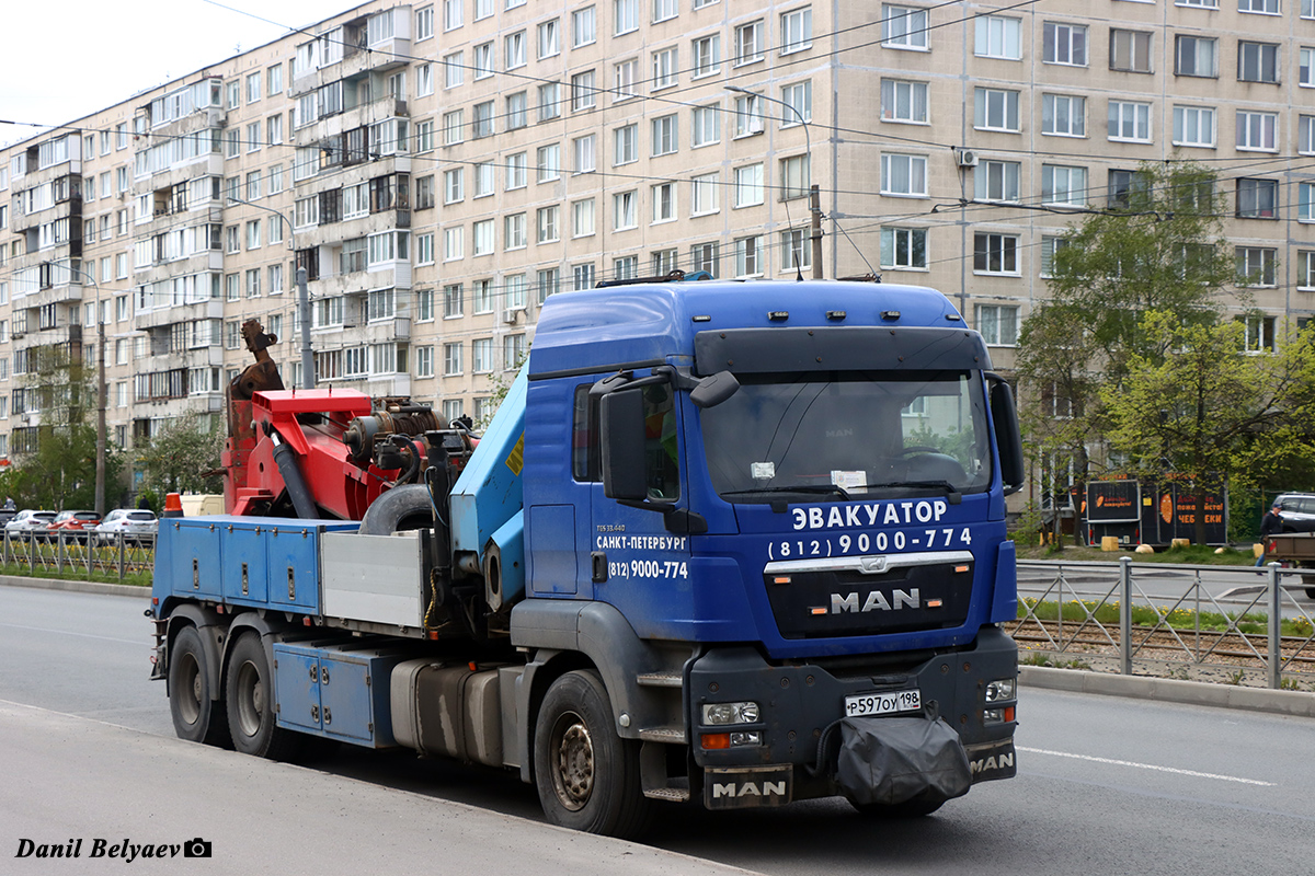 Санкт-Петербург, № Р 597 ОУ 198 — MAN TGS 33.440