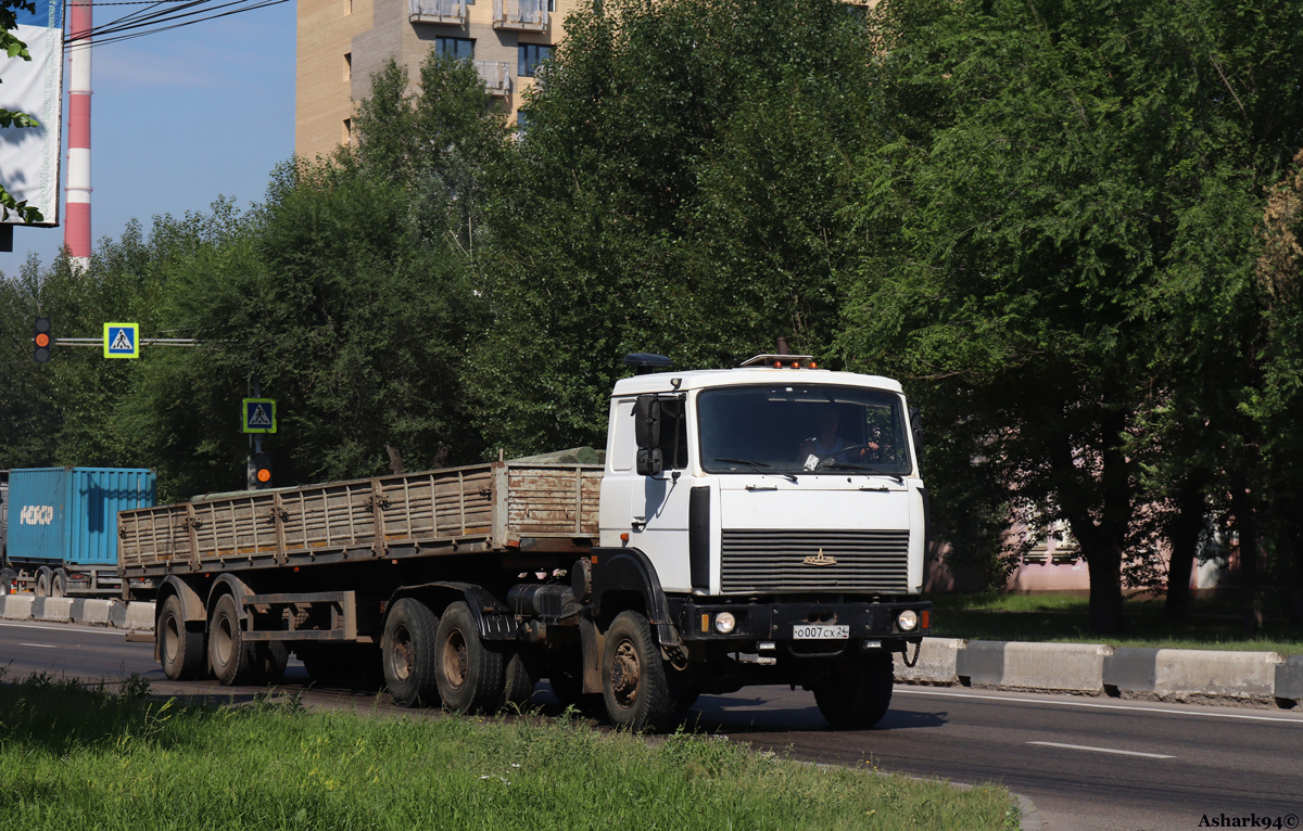 Красноярский край, № О 007 СХ 24 — МАЗ-642505