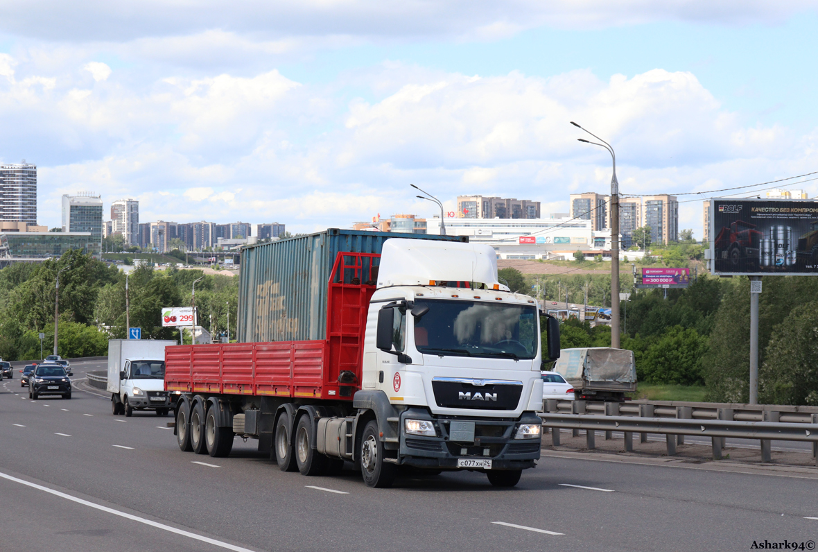 Красноярский край, № С 077 ХН 24 — MAN TGS 26.440