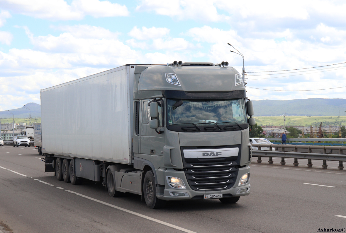 Киргизия, № 01 106 ANK — DAF XF Euro6 FT