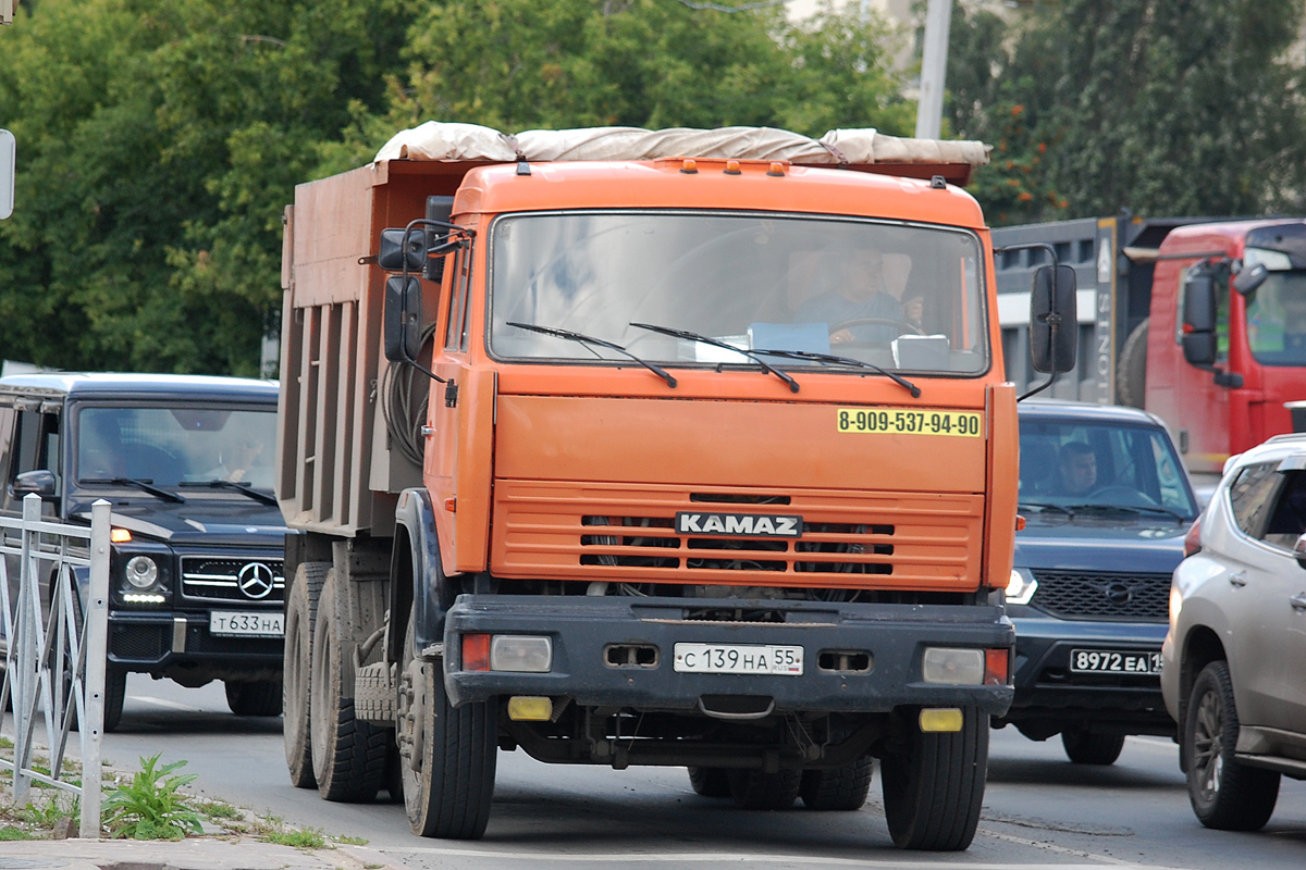 Омская область, № С 139 НА 55 — КамАЗ-65115-62