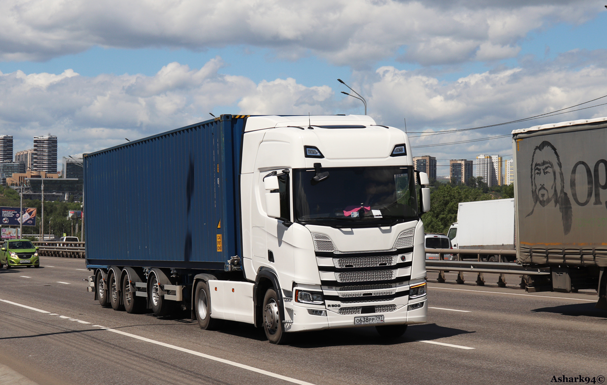 Московская область, № О 638 РР 797 — Scania ('2016) R500