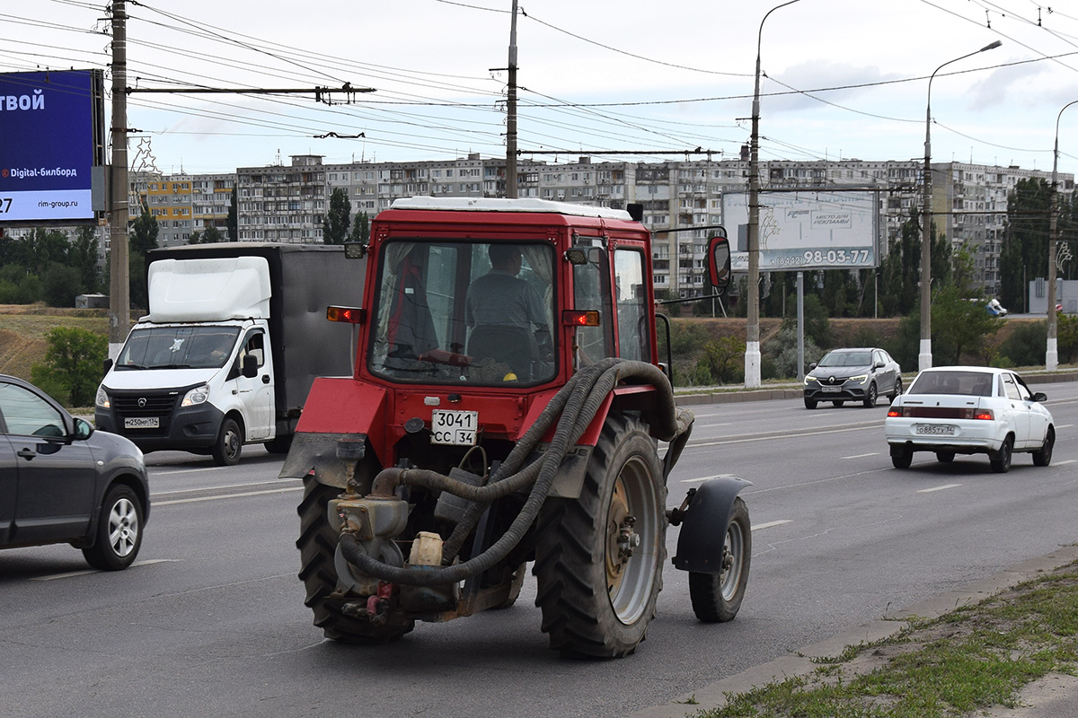 Волгоградская область, № 3041 СС 34 — МТЗ-80