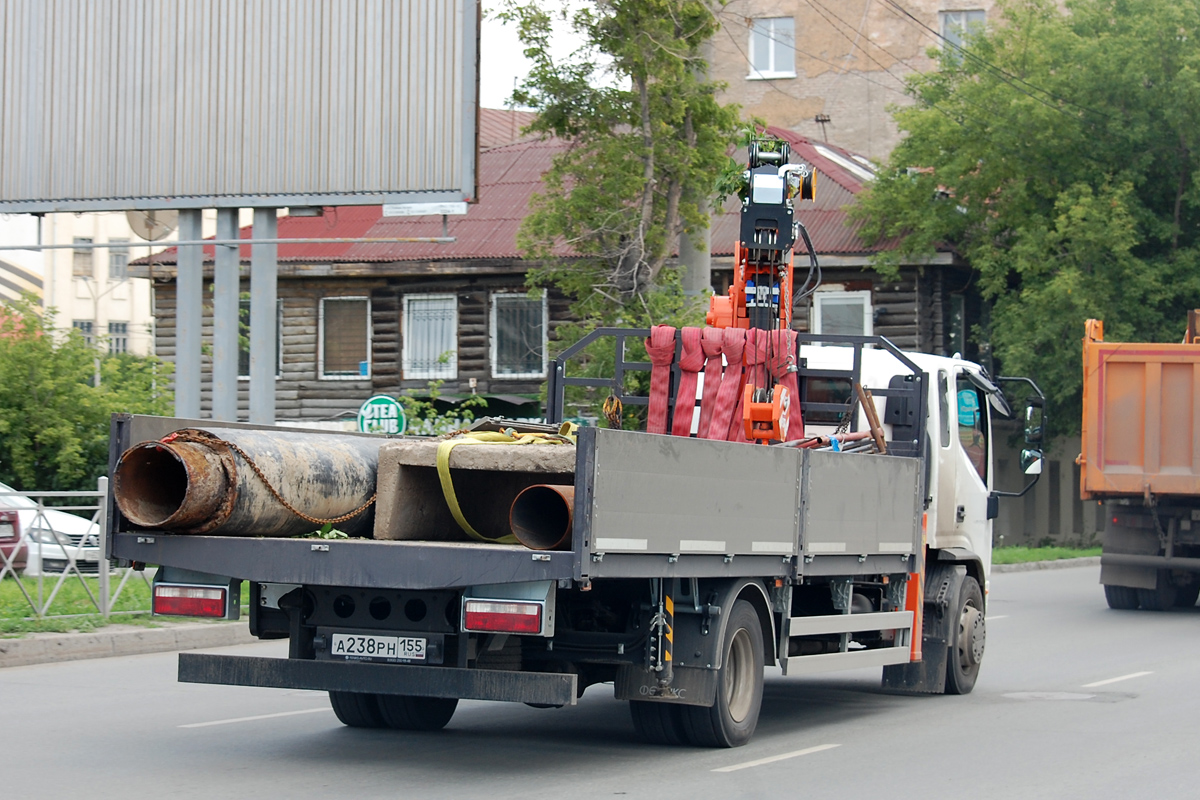 Омская область, № А 238 РН 155 — КамАЗ-43082-H5 "Компас 12"