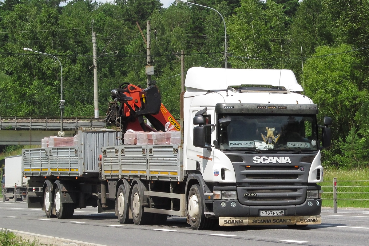 Калужская область, № М 767 НА 40 — Scania ('2004) P340