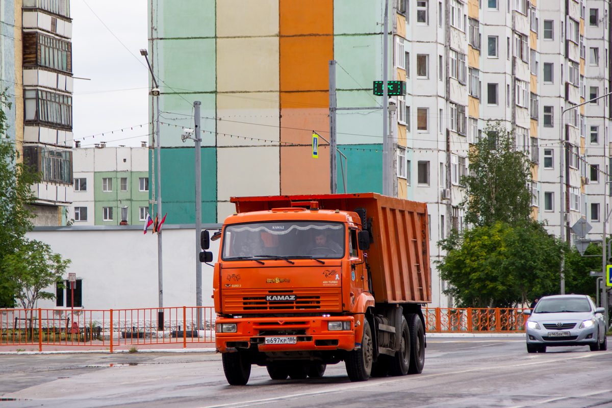 Ханты-Мансийский автоном.округ, № В 697 КР 186 — КамАЗ-6520-63
