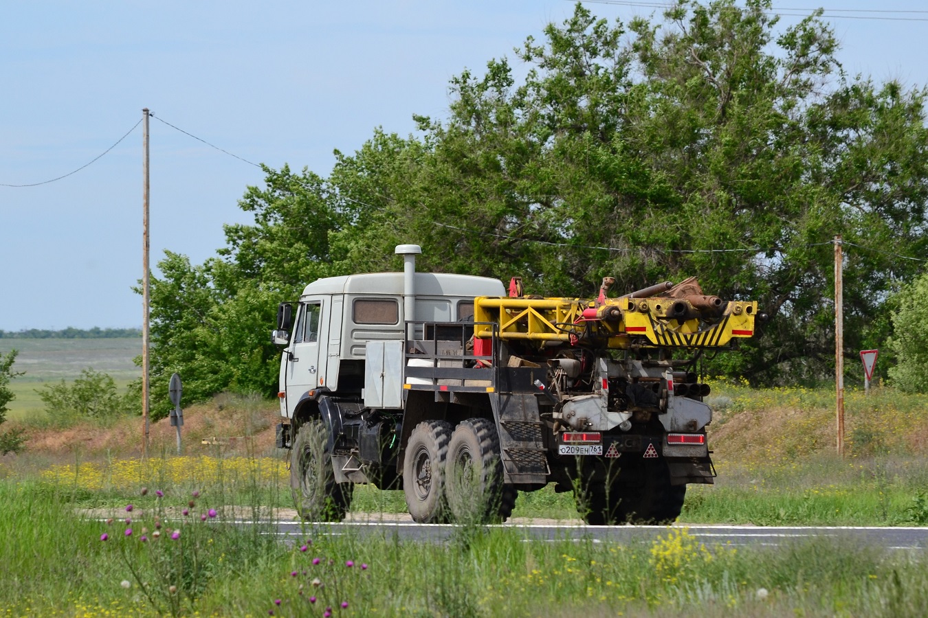 Ростовская область, № О 209 ЕН 761 — КамАЗ-43118-13 [43118N]