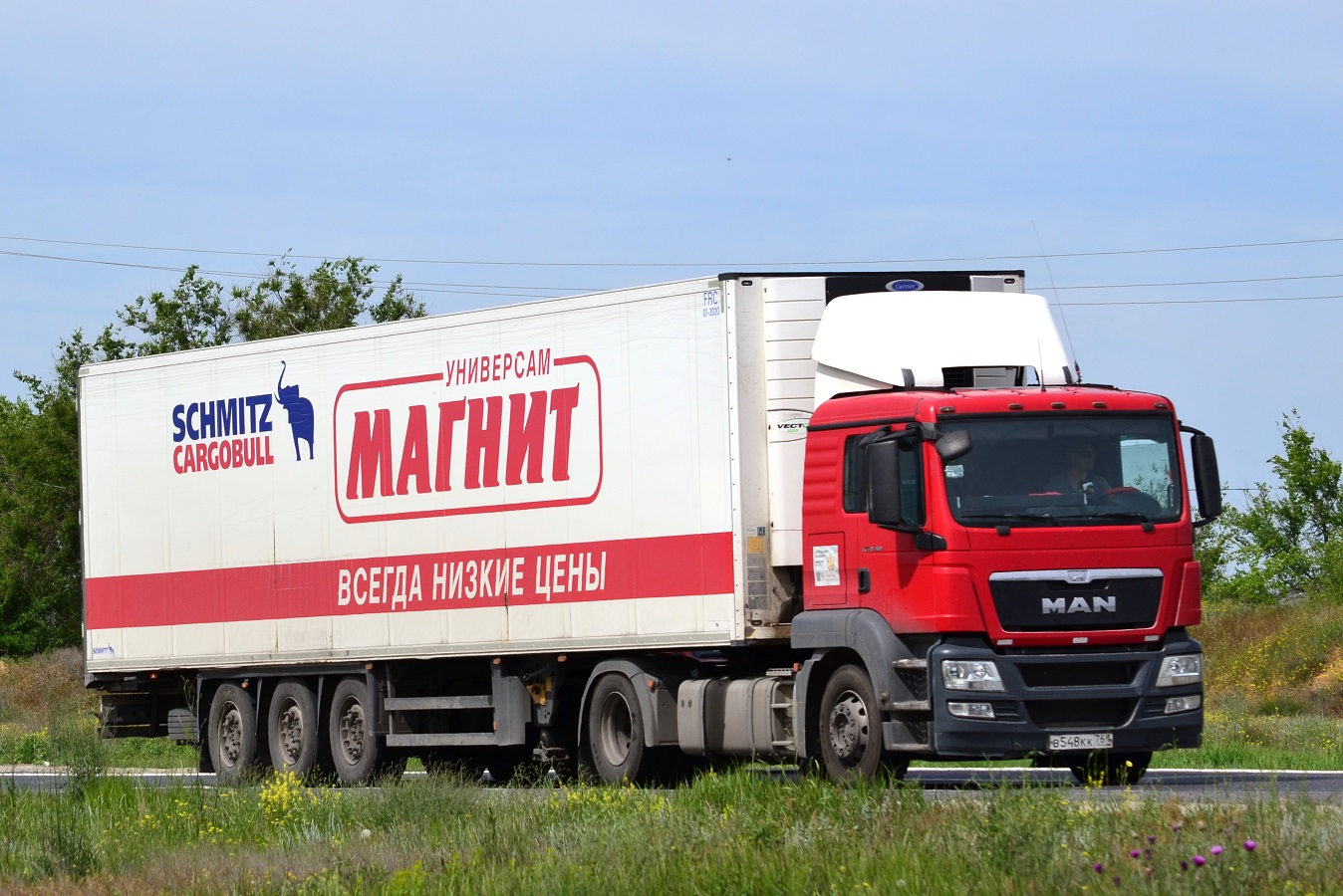 Волгоградская область, № В 548 КК 761 — MAN TGS 18.360