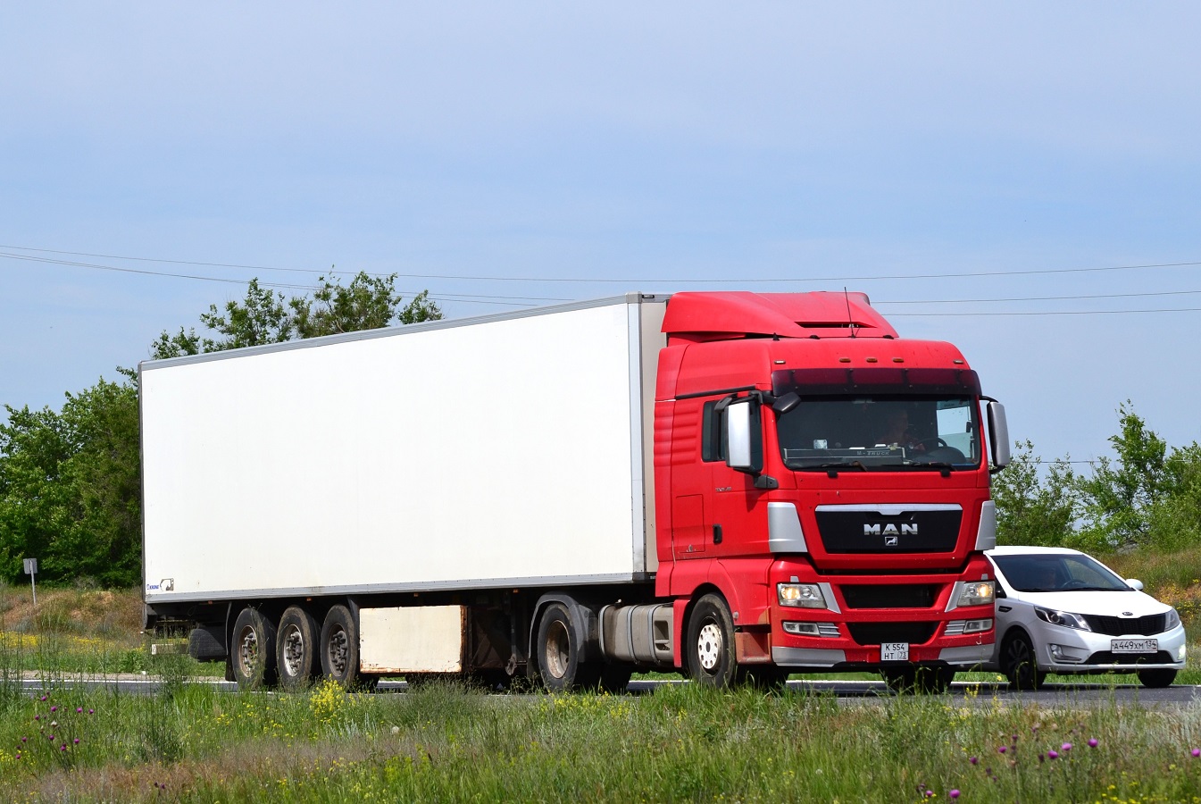 Ульяновская область, № К 554 НТ 73 — MAN TGX ('2007) 18.400