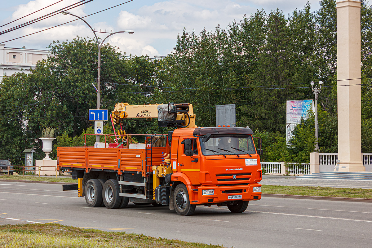 Свердловская область, № К 441 ТВ 196 — КамАЗ-65115-50