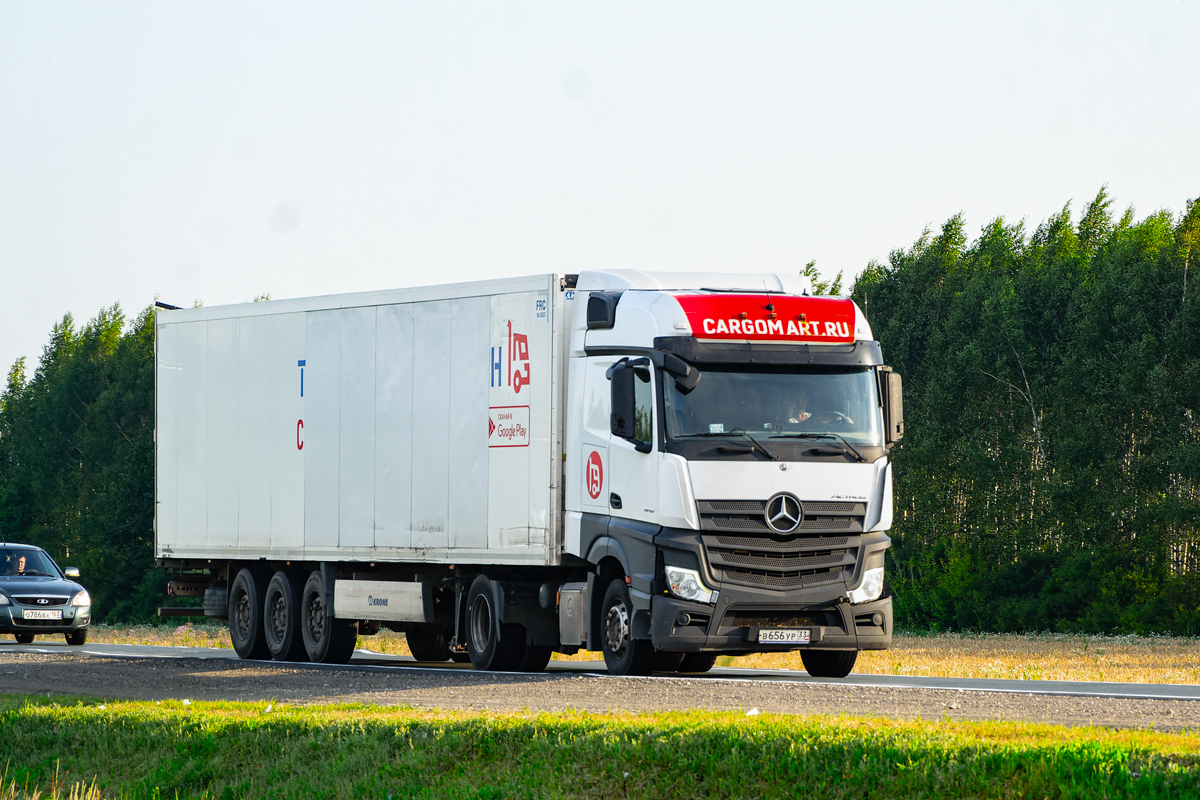 Владимирская область, № В 656 УР 33 — Mercedes-Benz Actros '18 1845 [Z9M]