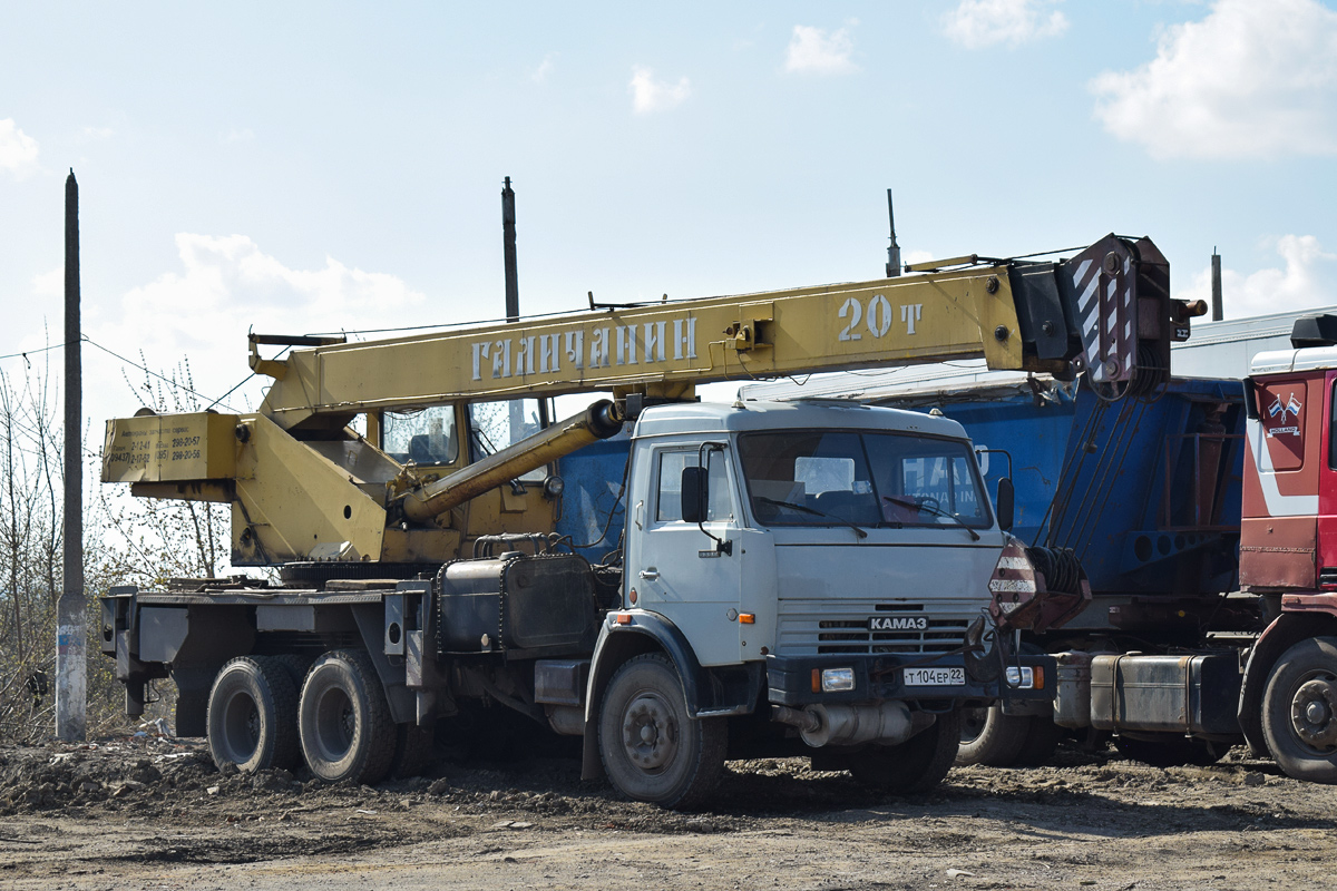 Алтайский край, № Т 104 ЕР 22 — КамАЗ-53215 [532150]