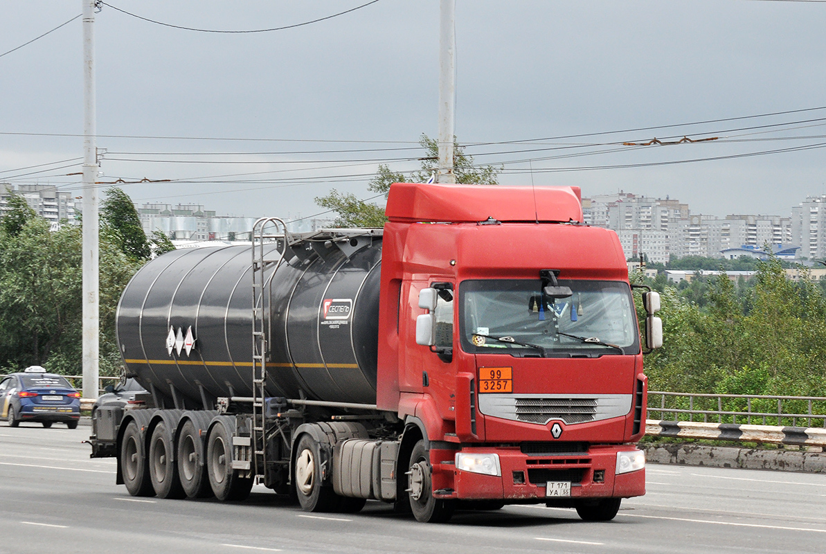 Омская область, № Т 171 УА 55 — Renault Premium ('2006)