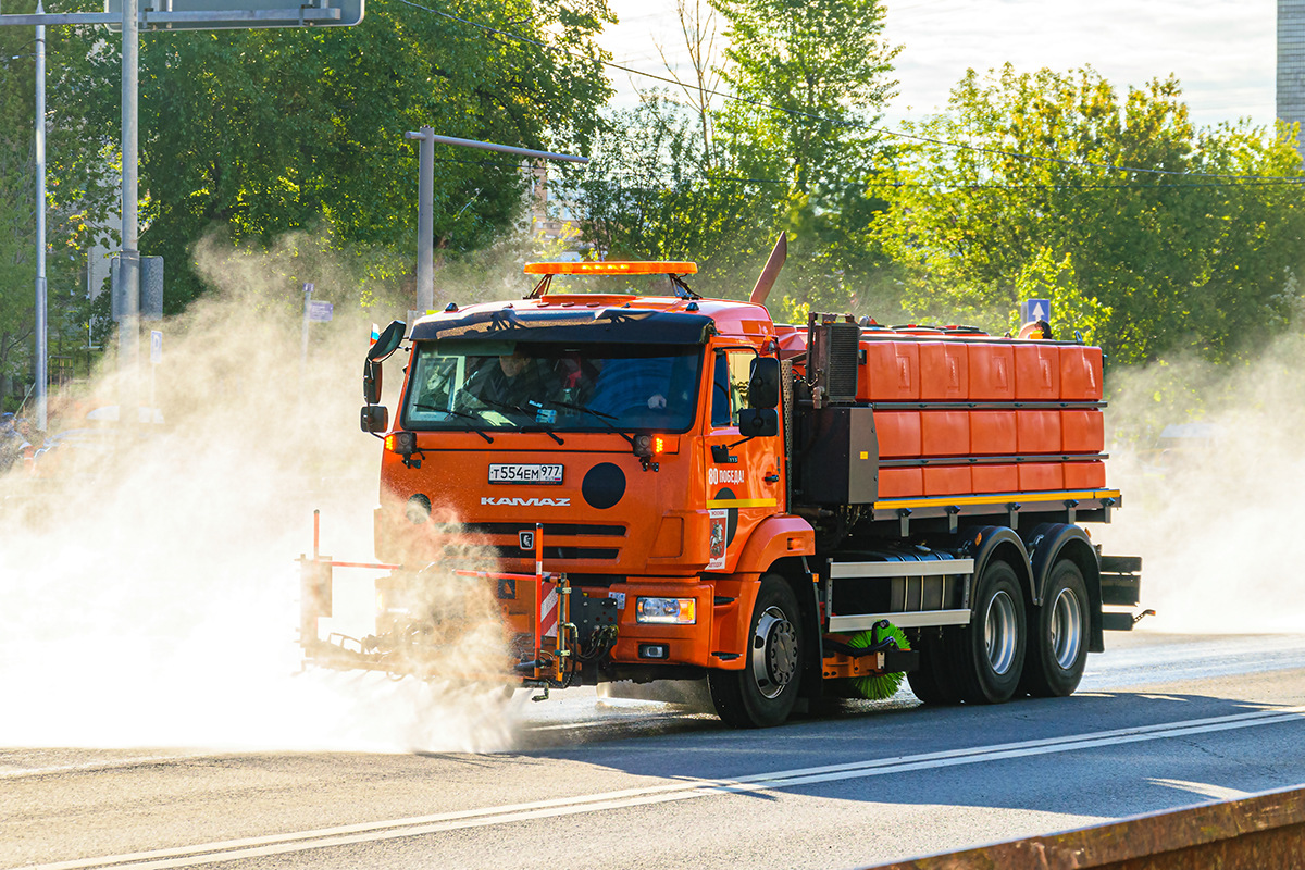 Москва, № Т 554 ЕМ 977 — КамАЗ-65115-A5(48)