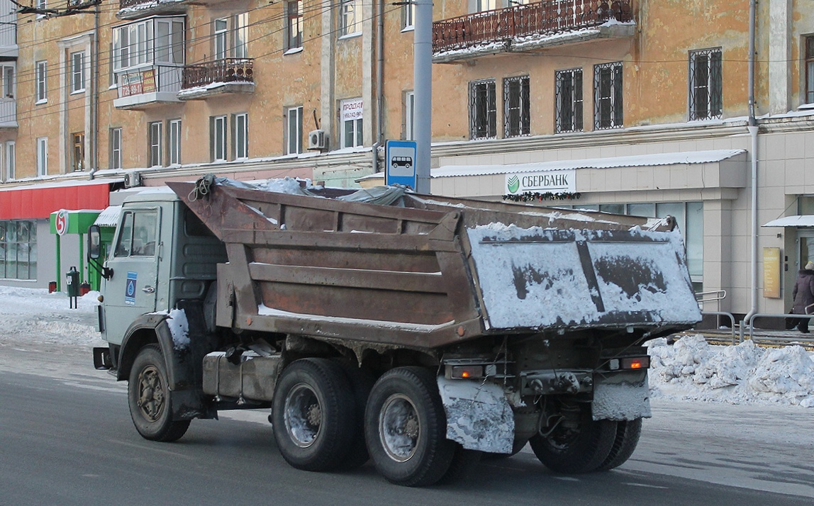 Челябинская область, № В 004 ТС 74 — КамАЗ-55111 [551110]