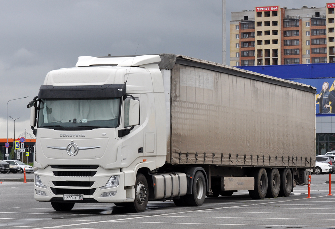 Омская область, № В 520 МТ 155 — Dongfeng GX DFH4180