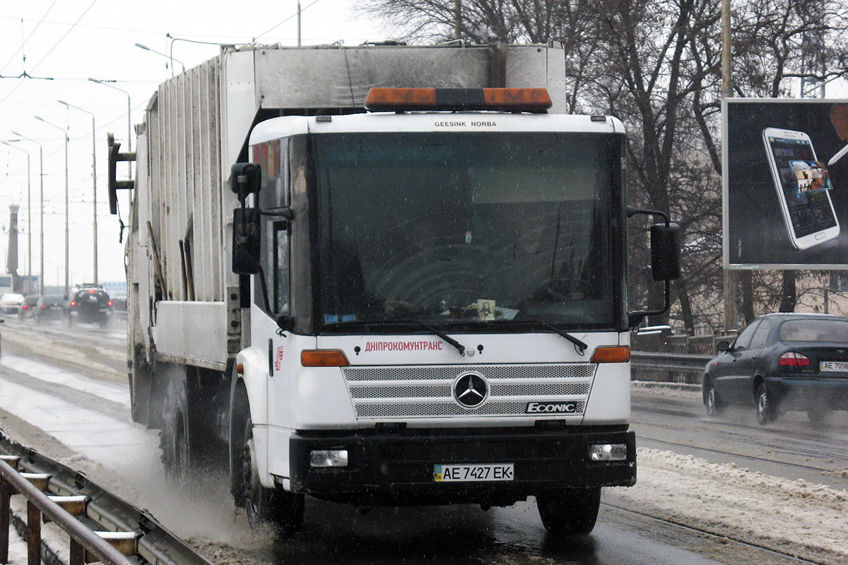 Днепропетровская область, № АЕ 7427 ЕК — Mercedes-Benz Econic