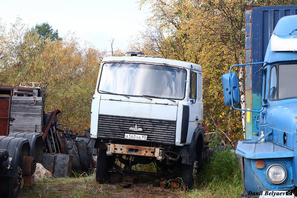 Ненецкий автономный округ, № А 560 НА 83 — МАЗ-6303 [630300]