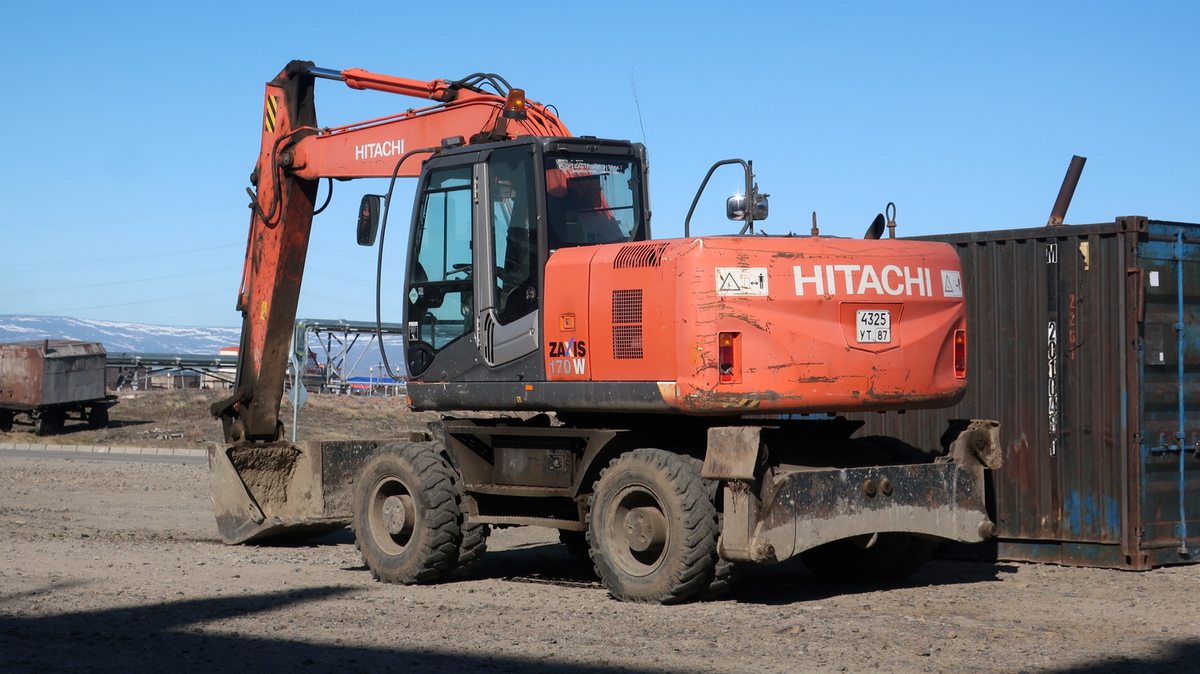 Чукотский автономный округ, № 4325 УТ 87 — Hitachi ZX170W (общая модель)