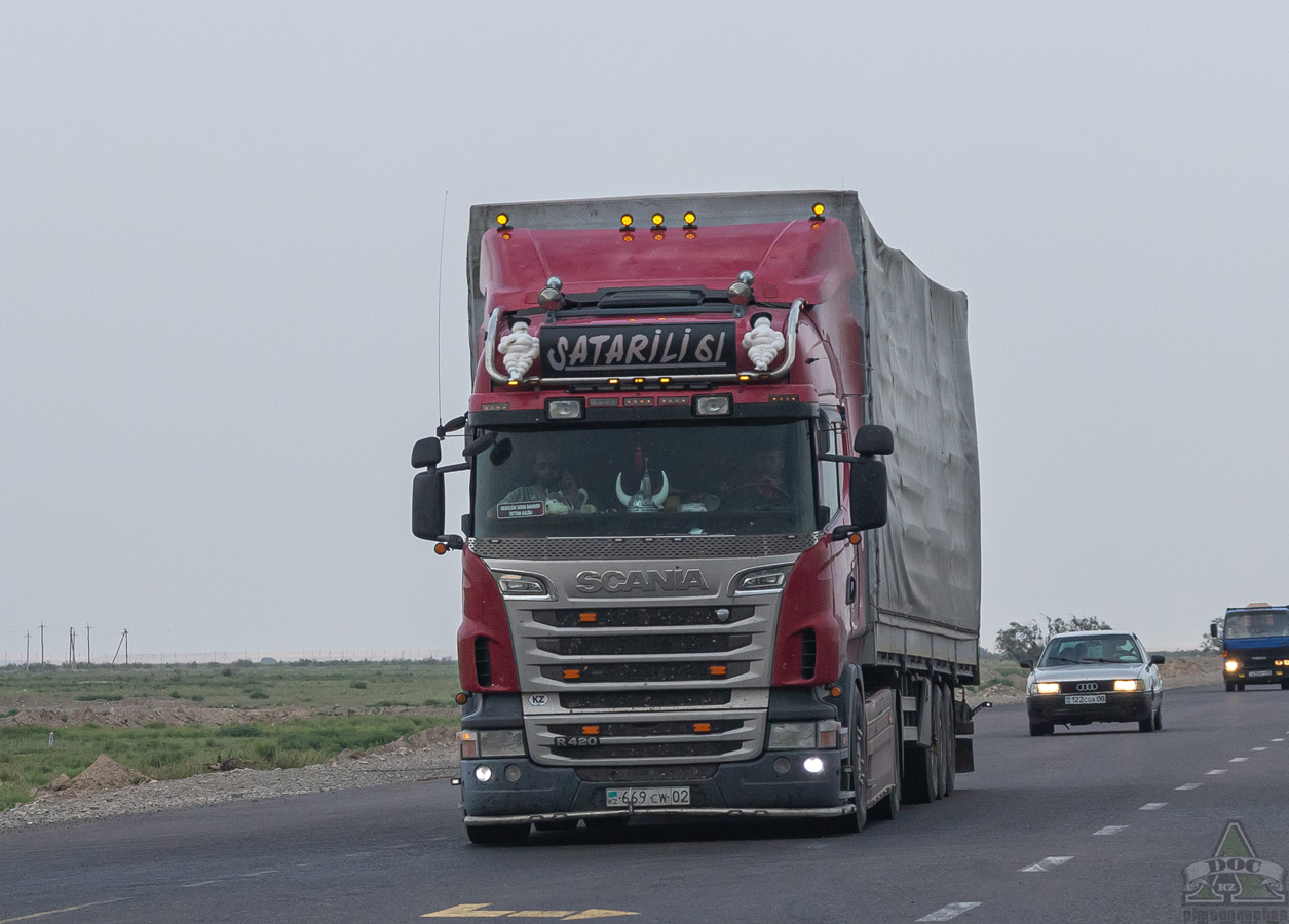 Алматы, № 669 CW 02 — Scania ('2009) R420