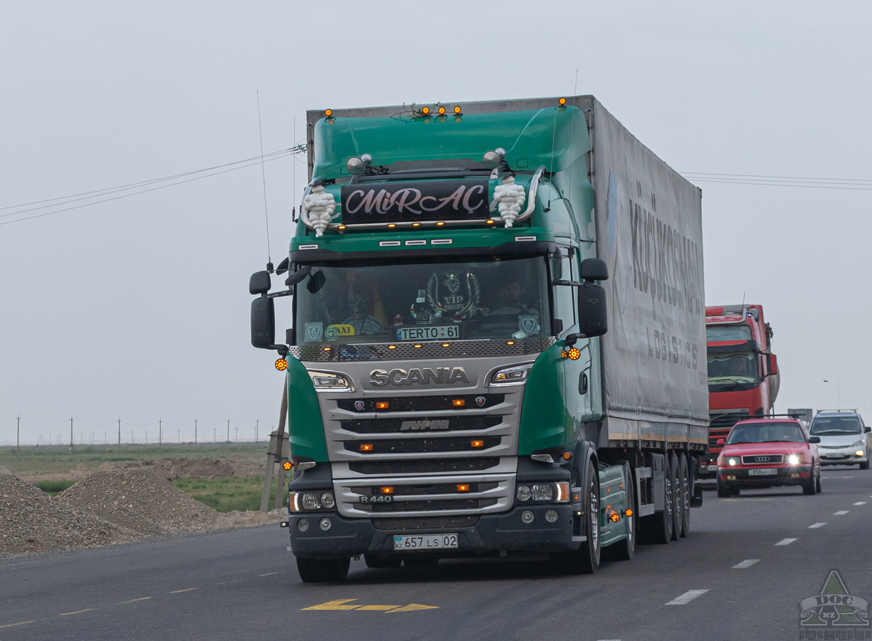 Алматы, № 657 LS 02 — Scania ('2013) R440