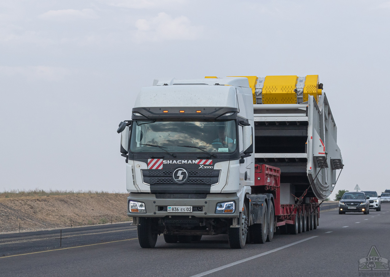 Алматы, № 836 ES 02 — Shaanxi Shacman X3000 SX4258