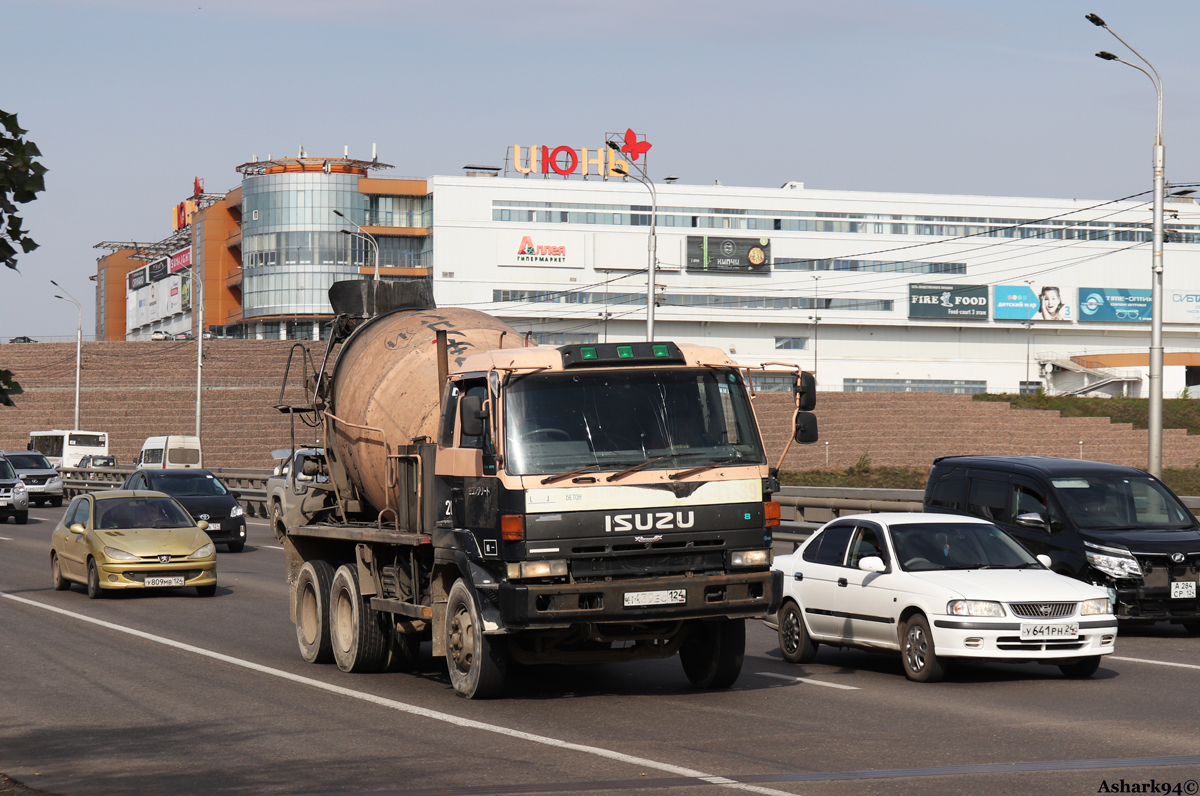 Красноярский край, № Н 439 ЕС 124 — Isuzu Giga (общая модель)