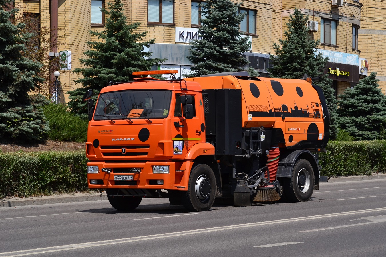 Волгоградская область, № Н 331 КВ 134 — КамАЗ-53605-50