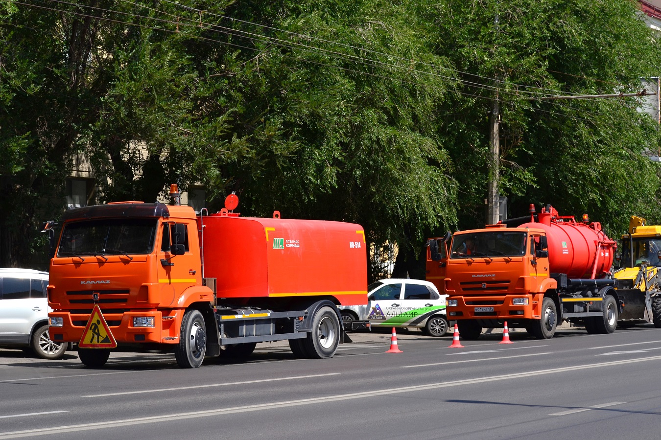 Волгоградская область, № К 012 МВ 134 — КамАЗ-53605-A5(48); Волгоградская область — Автомобили с нечитаемыми на фото номерами