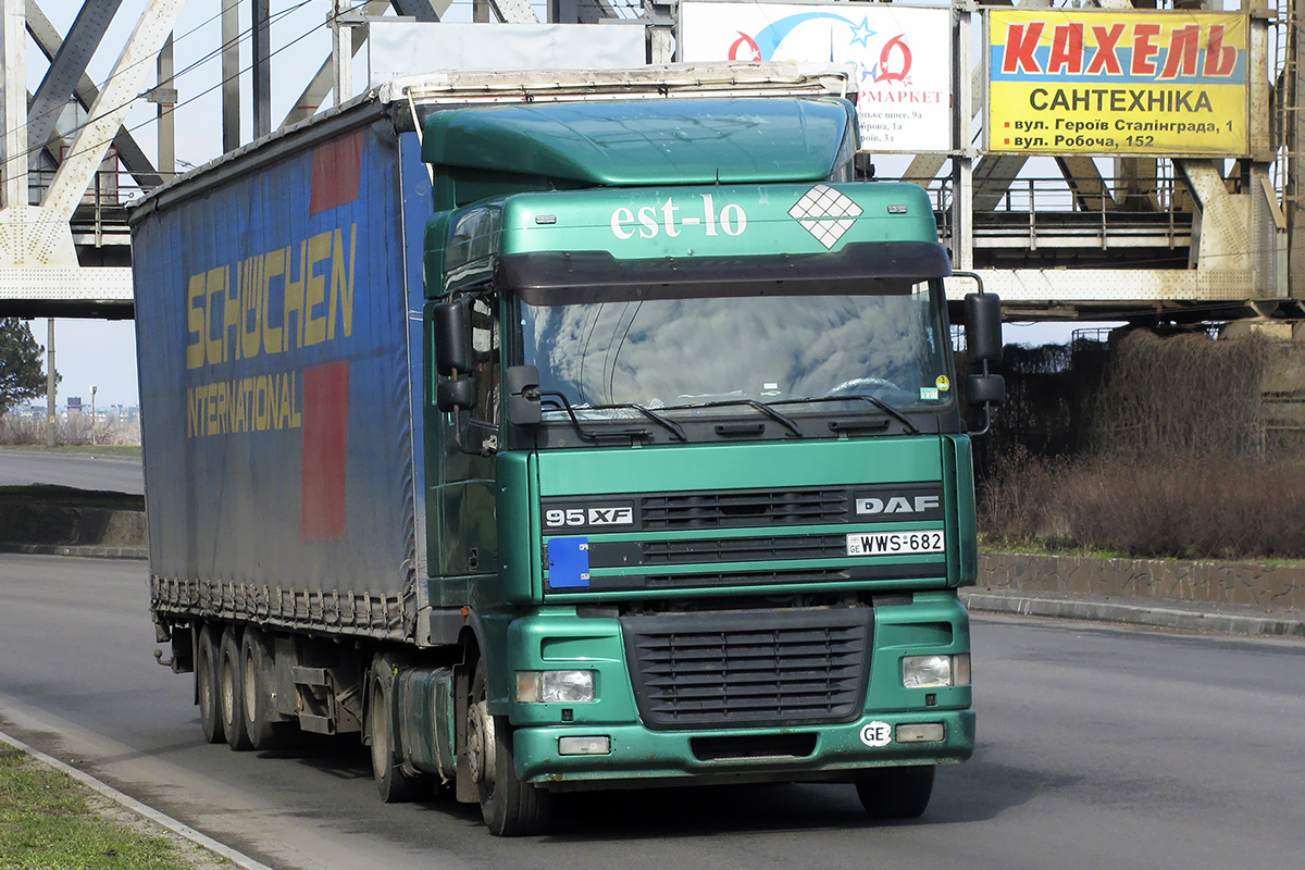 Грузия, № WWS-682 — DAF 95XF FT
