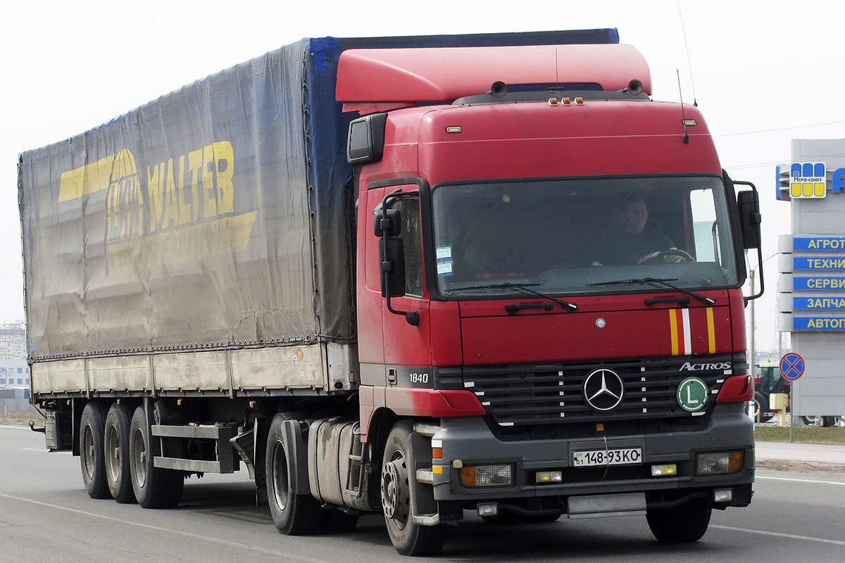 Крым, № 148-93 КО — Mercedes-Benz Actros ('1997) 1840
