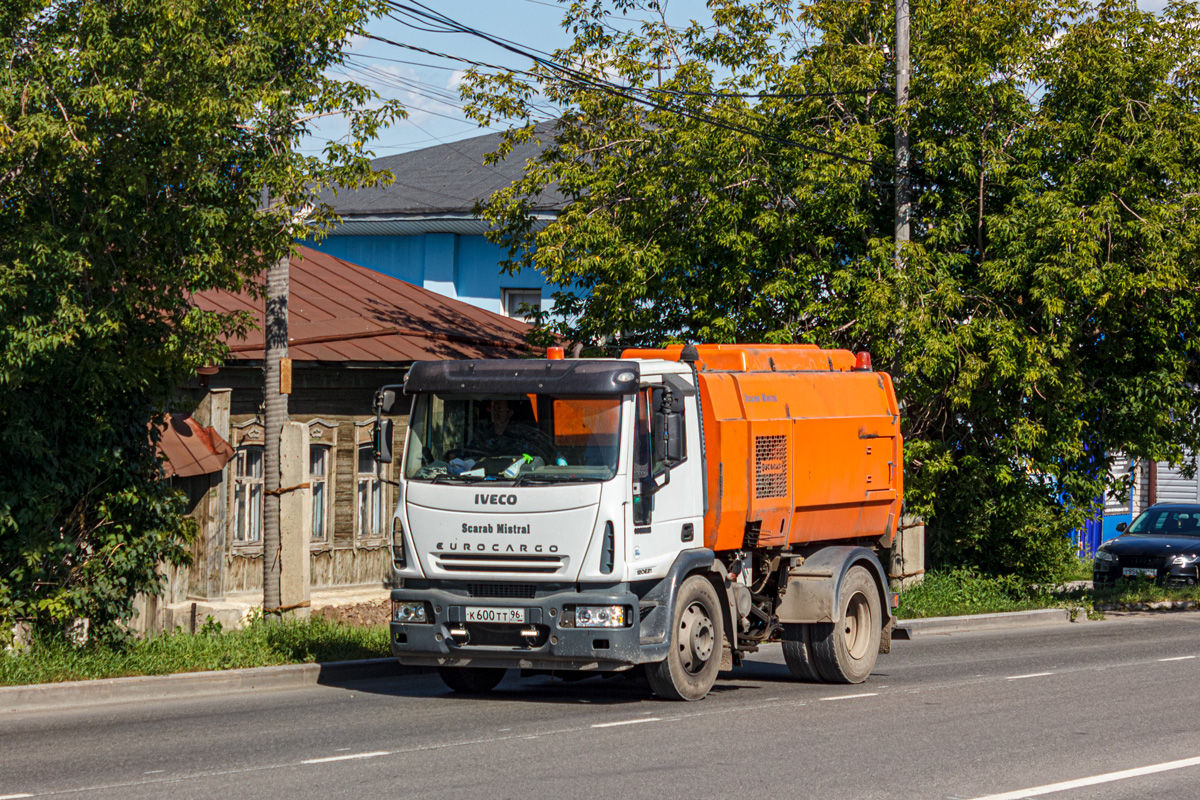 Свердловская область, № К 600 ТТ 96 — IVECO EuroCargo ('2002)