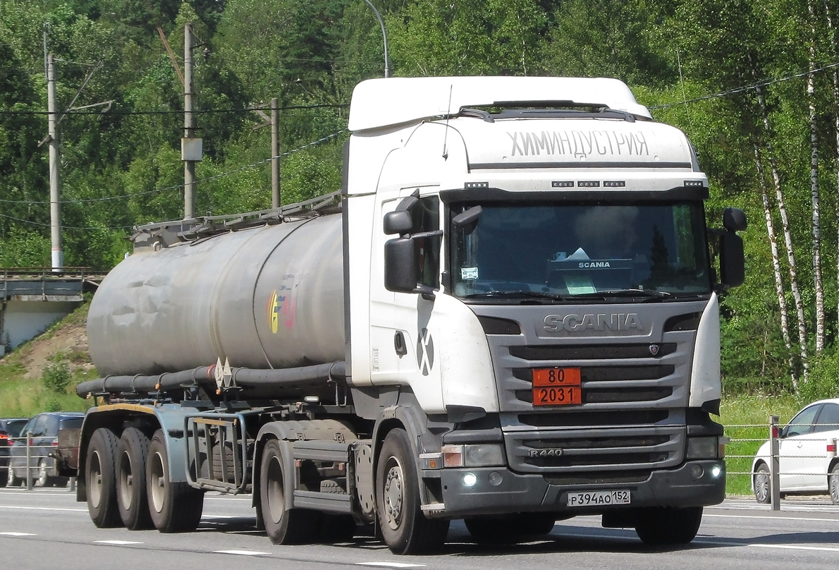 Нижегородская область, № Р 394 АО 152 — Scania ('2013) R440