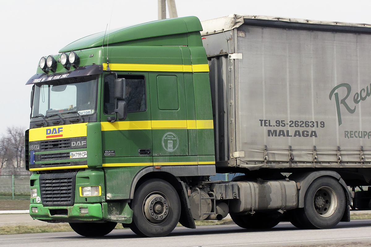Одесская область, № ВН 7199 СР — DAF 95XF FT