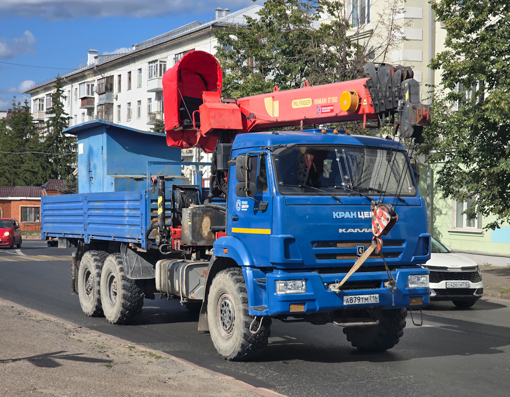 Татарстан, № А 879 ТМ 716 — КамАЗ-43118 (общая модель)