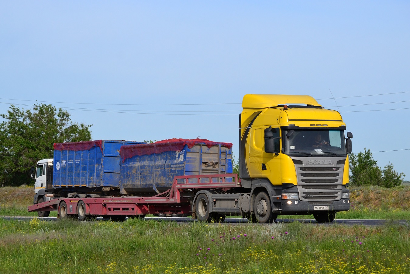 Нижегородская область, № Т 600 ОО 152 — Scania ('2013) R440