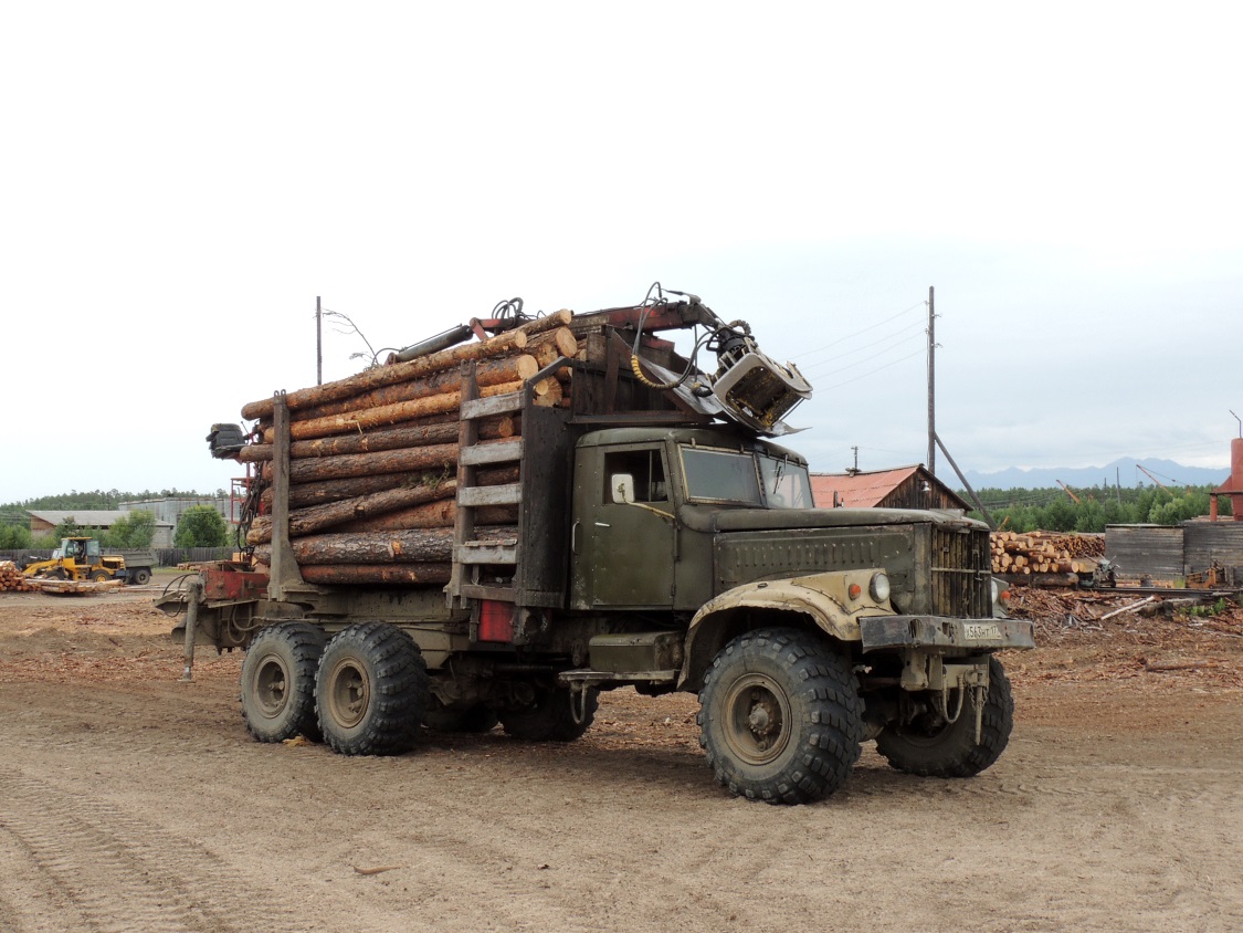 Бурятия, № Х 563 НТ 17* — КрАЗ-255Б1
