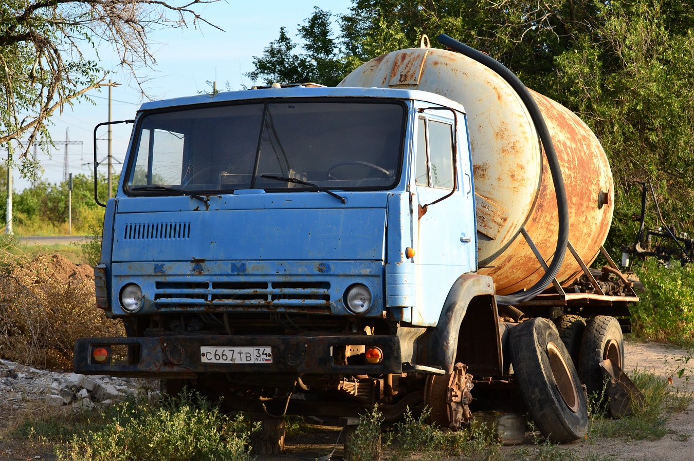 Волгоградская область, № С 667 ТВ 34 — КамАЗ-5511