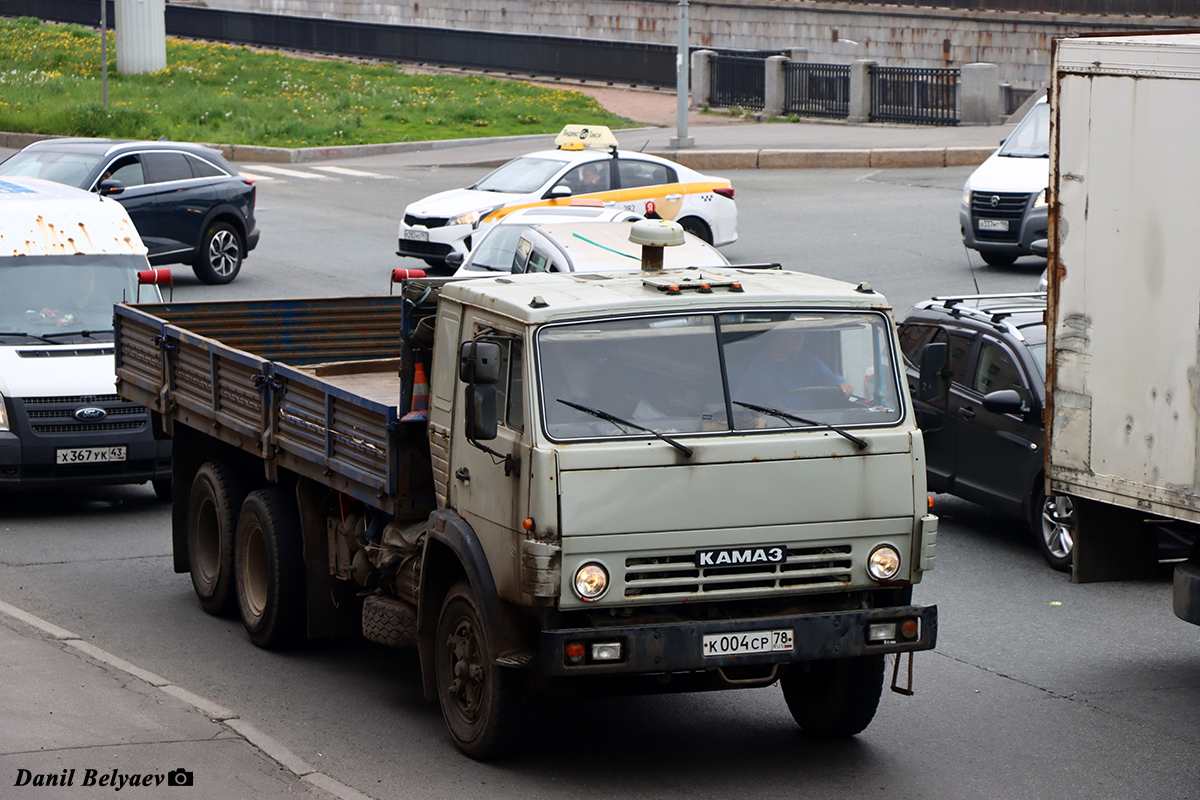 Санкт-Петербург, № К 004 СР 78 — КамАЗ-53212