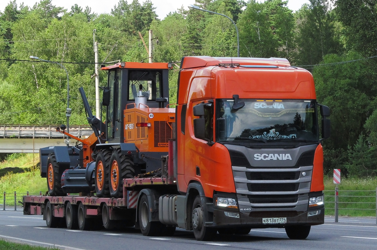 Челябинская область, № К 813 ВТ 774 — Scania ('2016) R440