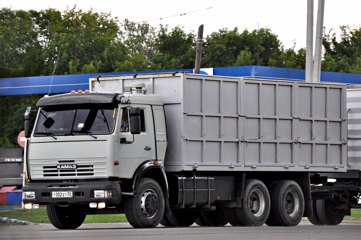 Алтайский край, № Т 002 ЕТ 22 — КамАЗ-53212