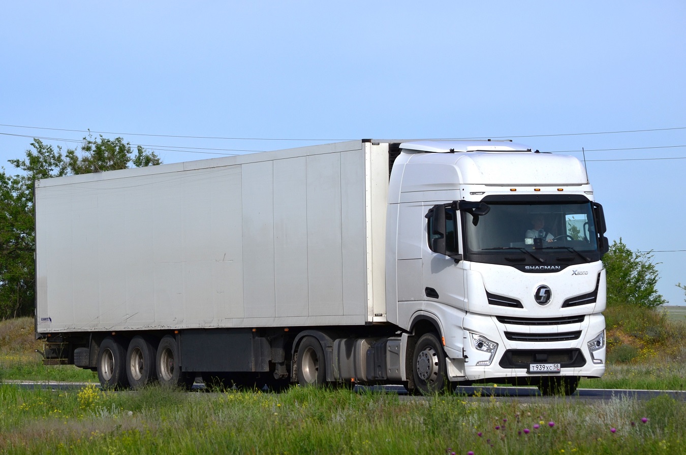 Пензенская область, № Т 939 ХС 58 — Shaanxi Shacman X6000 SX4188
