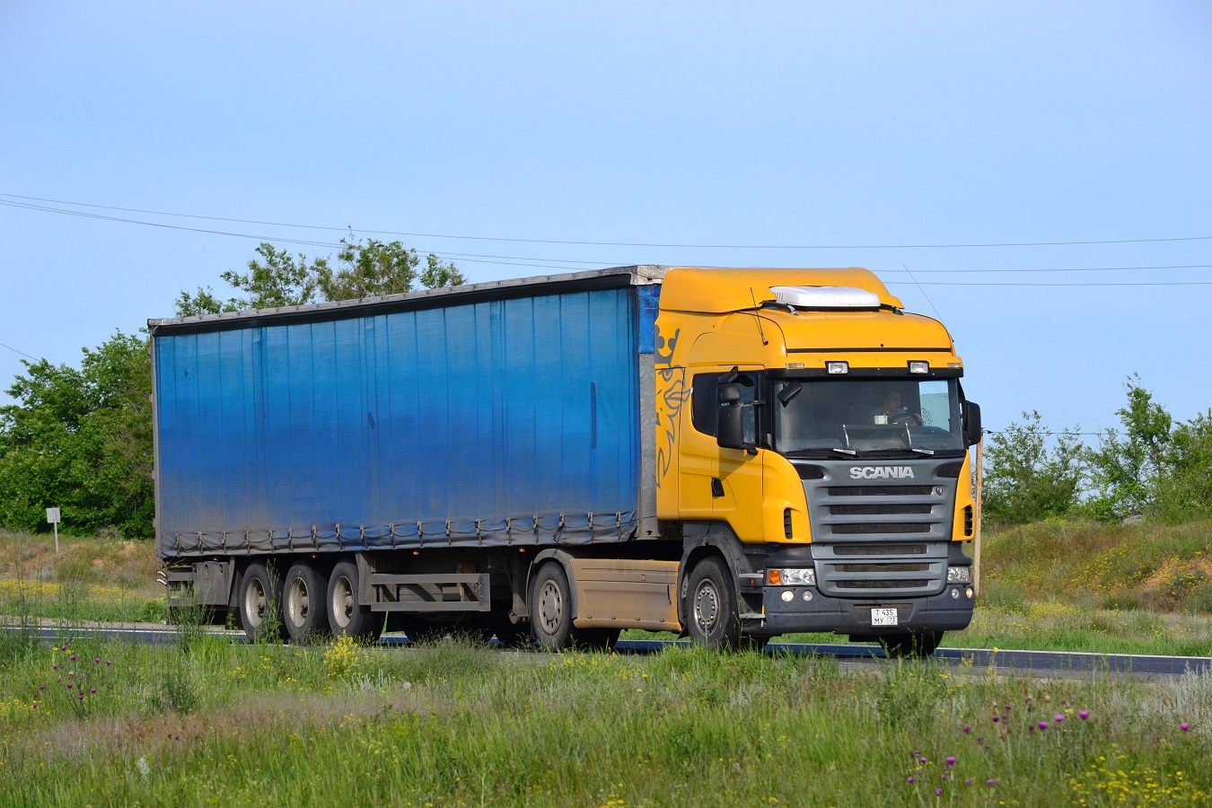 Ульяновская область, № Т 435 МУ 73 — Scania ('2004) R380
