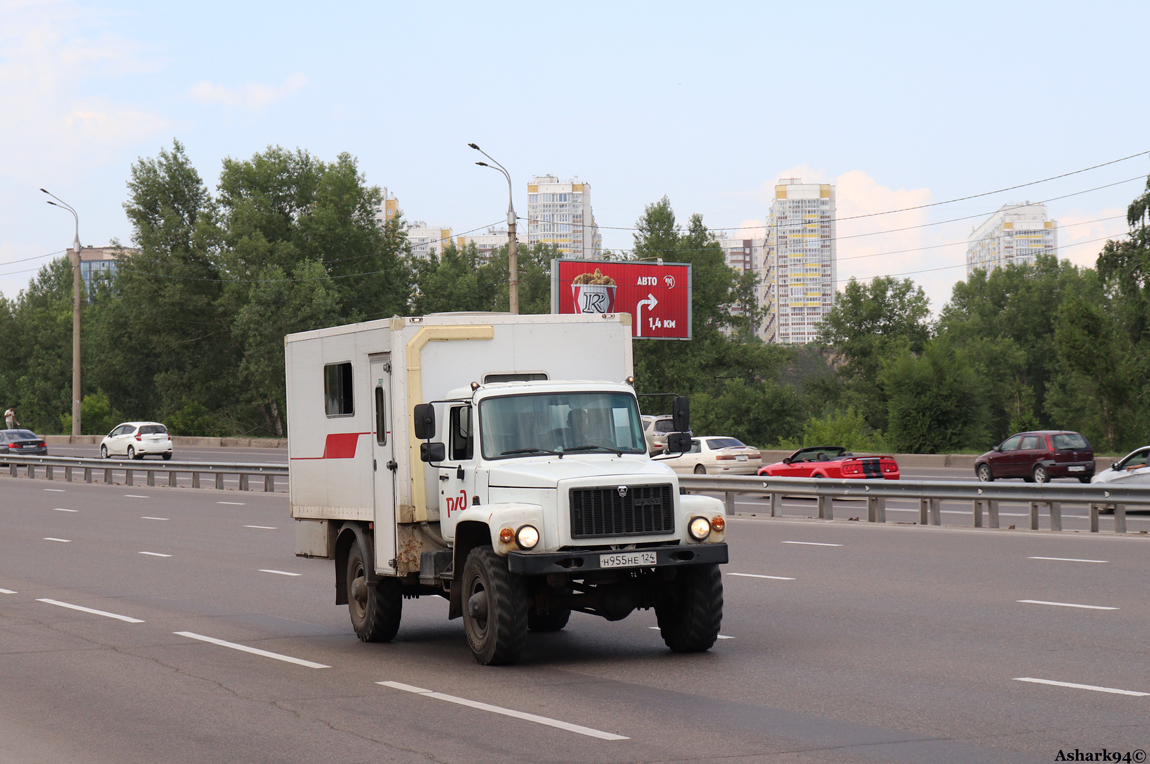 Красноярский край, № Н 955 НЕ 124 — ГАЗ-33081 «Садко»